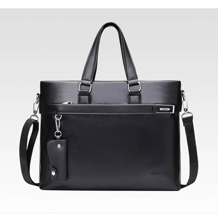 Men's PU Fashion Style Zipper Design Handbag Solid Color Retro Computer Bag High Quality Business People Travel Handbag
Men's PU Fashion Style Zipper Design Handbag Solid Color Retro Computer Bag High Quality Business People Travel Handbag