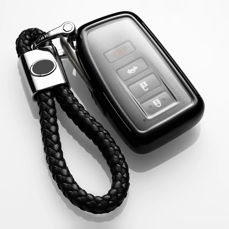 For Lexus IS300 ES200 NX TPU All-inclusive Design Car Key Protective Shell Fashion Metal and Rope Car Key Decoration Chain
For Lexus IS300 ES200 NX TPU All-inclusive Design Car Key Protective Shell Fashion Metal and Rope Car Key Decoration Chain