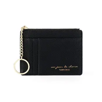 Women Leather Slim Wallet Credit Card Holder Coin Pocket Keyring Case Organizer
Women Leather Slim Wallet Credit Card Holder Coin Pocket Keyring Case Organizer
