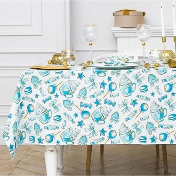 Tablecloth "Dolyana" Sweet patterns 220x149 cm, 100% cotton, 164 g / m2 4478746
Tablecloth "Dolyana" Sweet patterns 220x149 cm, 100% cotton, 164 g / m2 4478746
