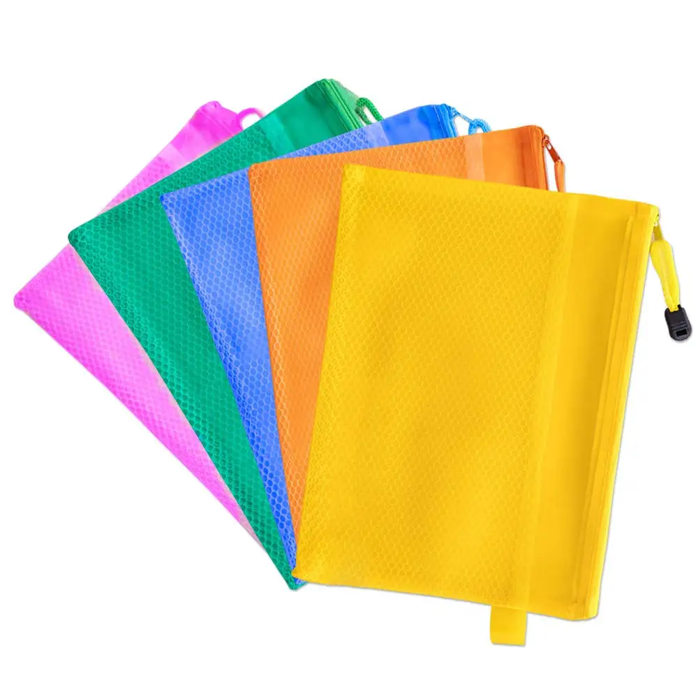Paper Files Bag A5 Size Waterproof Zippered Mesh Office Document Cash Stationery Storage Folder Bags Organizer For School Office
Paper Files Bag A5 Size Waterproof Zippered Mesh Office Document Cash Stationery Storage Folder Bags Organizer For School Office
