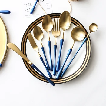 Nordic 304 Stainless Tableware Western Golden Spoon Knife Fork Dinner Set 4pcs Wedding Cutlery Set Cubiertos Dinnerware DA60CJ
Nordic 304 Stainless Tableware Western Golden Spoon Knife Fork Dinner Set 4pcs Wedding Cutlery Set Cubiertos Dinnerware DA60CJ