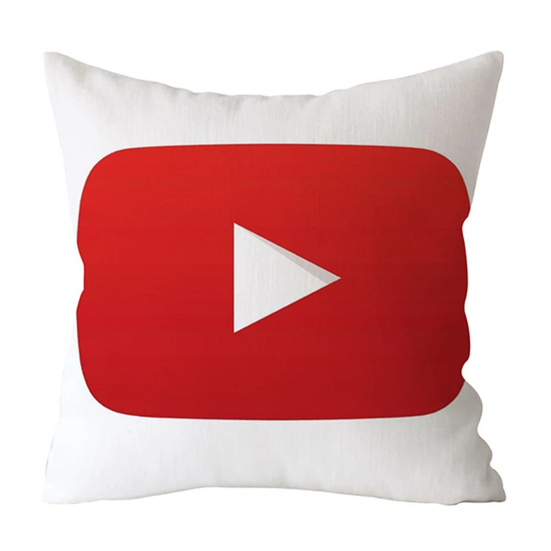 Polyester Social Media Cushion Cover Facebook / YouTube Logo Pillow Case Cover Home Decor Pillowcase 45*45 Cushion Cover
Polyester Social Media Cushion Cover Facebook / YouTube Logo Pillow Case Cover Home Decor Pillowcase 45*45 Cushion Cover