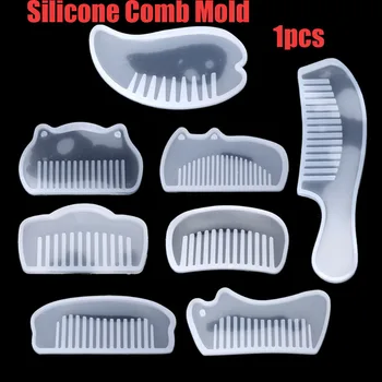 3D Transparent UV Resin Silicone Comb Mold Epoxy Resin Molds For DIY Jewelry Making Tools resin moldes selicone Chrismas Gifts
3D Transparent UV Resin Silicone Comb Mold Epoxy Resin Molds For DIY Jewelry Making Tools resin moldes selicone Chrismas Gifts