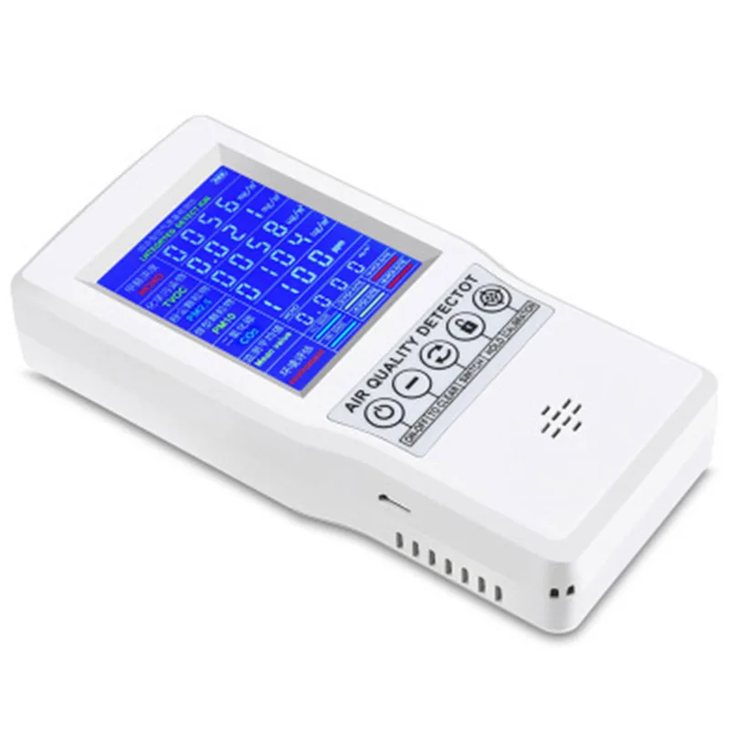 Gas Detector Formaldehyde PM2.5 Carbon Dioxide Measuring Tool Air Quality Detector Portable Four-in-one Gas High Precision LK
Gas Detector Formaldehyde PM2.5 Carbon Dioxide Measuring Tool Air Quality Detector Portable Four-in-one Gas High Precision LK