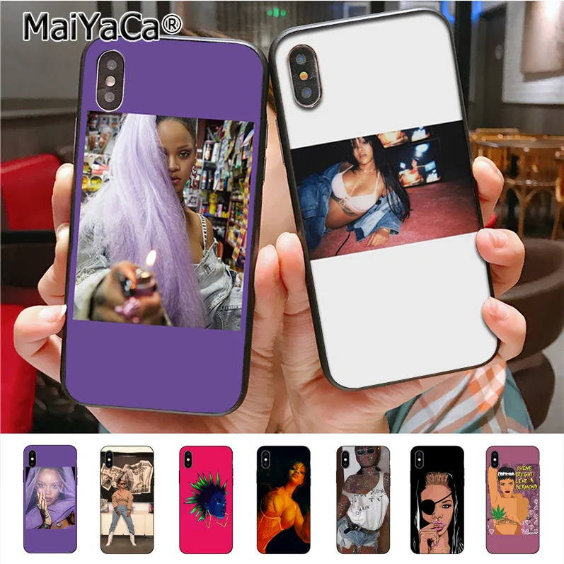 MaiYaCa Rihanna Adorable Colored Phone Case For iPhone 5 5S 6 6s 7 8 plus 10 X XS XR max Samsung Galaxy S6 S7 edge S8 S9 S10
MaiYaCa Rihanna Adorable Colored Phone Case For iPhone 5 5S 6 6s 7 8 plus 10 X XS XR max Samsung Galaxy S6 S7 edge S8 S9 S10