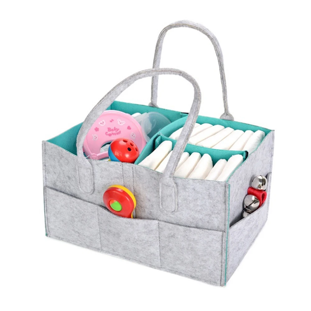 CALOFE Baby Felt Cloth Storage Bag Foldable Large Size Diaper Caddy Changing Table Organiser Toy Storage Basket Car Organizer
CALOFE Baby Felt Cloth Storage Bag Foldable Large Size Diaper Caddy Changing Table Organiser Toy Storage Basket Car Organizer
