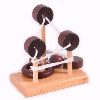 Hot Kindergarten Wooden Rope Puzzle Brain Teaser Educational Development Preschool Montessori Learning & Education Puzzle Toy
Hot Kindergarten Wooden Rope Puzzle Brain Teaser Educational Development Preschool Montessori Learning & Education Puzzle Toy