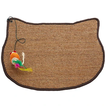 Floor Funny Training Sisal Foldable Solid Furniture Protection Portable Home Cat Scratching Mat Biting Chewing Interaction Toy
Floor Funny Training Sisal Foldable Solid Furniture Protection Portable Home Cat Scratching Mat Biting Chewing Interaction Toy