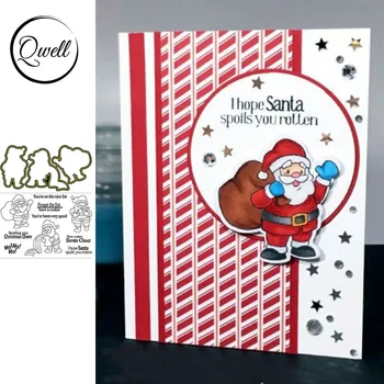QWELL Santa Claus Clear Stamps and Metal Cutting Dies for Scrapbooking Card Making Paper Embossing Craft New 2019 die cuts
QWELL Santa Claus Clear Stamps and Metal Cutting Dies for Scrapbooking Card Making Paper Embossing Craft New 2019 die cuts