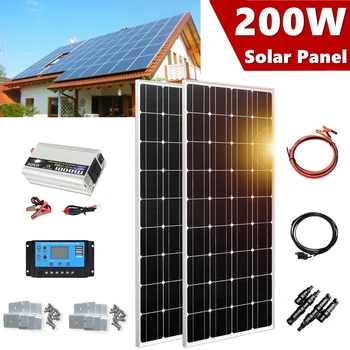 2* 100w 200w Tempered glass solar panel system kit module cell Battery charge Anti-small Hail 25 Year Shelf Life High Quality
2* 100w 200w Tempered glass solar panel system kit module cell Battery charge Anti-small Hail 25 Year Shelf Life High Quality