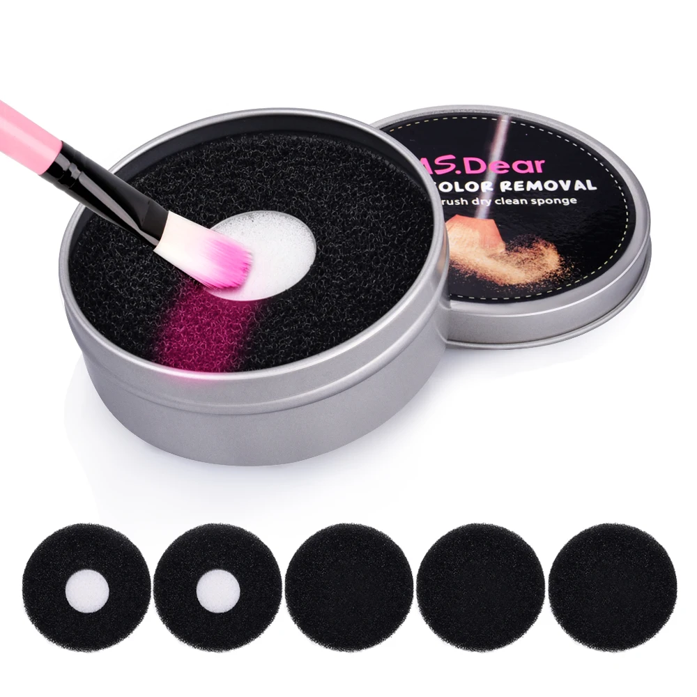 6pcs Makeup brushes cleaner Sponges Kit Remover Color Off Make up Brushes Cleaning plastic Box Powder Brush Washing Machine
6pcs Makeup brushes cleaner Sponges Kit Remover Color Off Make up Brushes Cleaning plastic Box Powder Brush Washing Machine