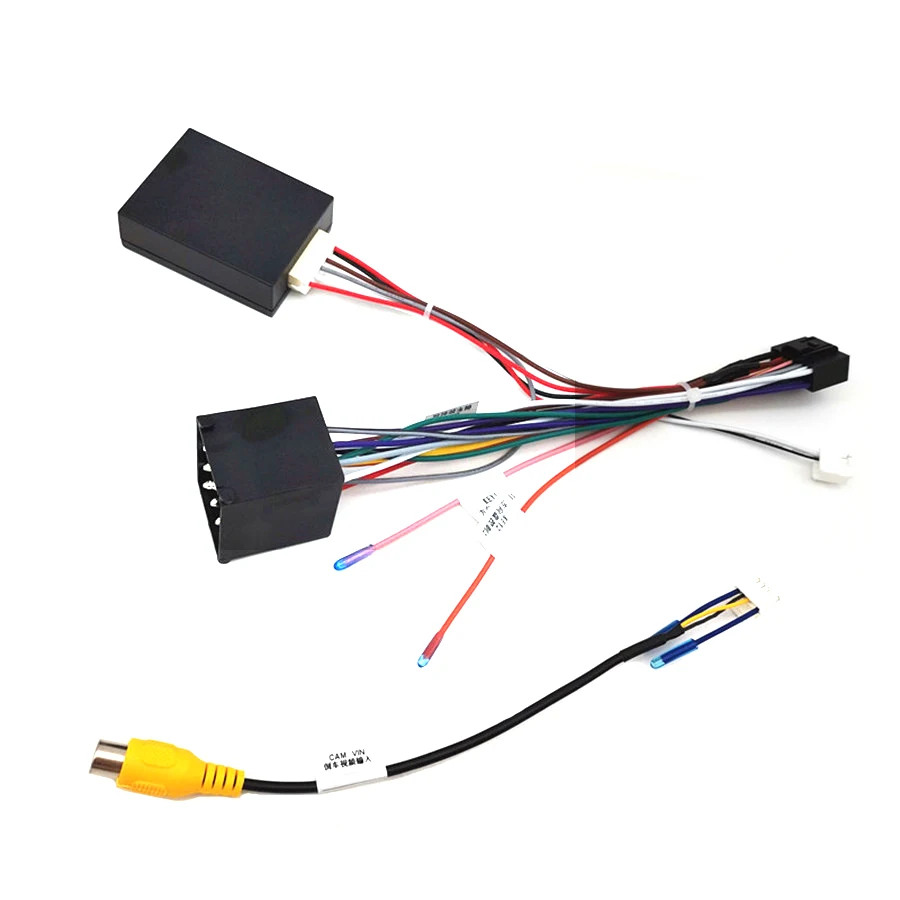 16Pin Power Wiring Harness Cable Adapter With Canbus Box Rear Camera Cable For BMW E46/E39(1995-2000)/E53(99) Android Stereo
16Pin Power Wiring Harness Cable Adapter With Canbus Box Rear Camera Cable For BMW E46/E39(1995-2000)/E53(99) Android Stereo