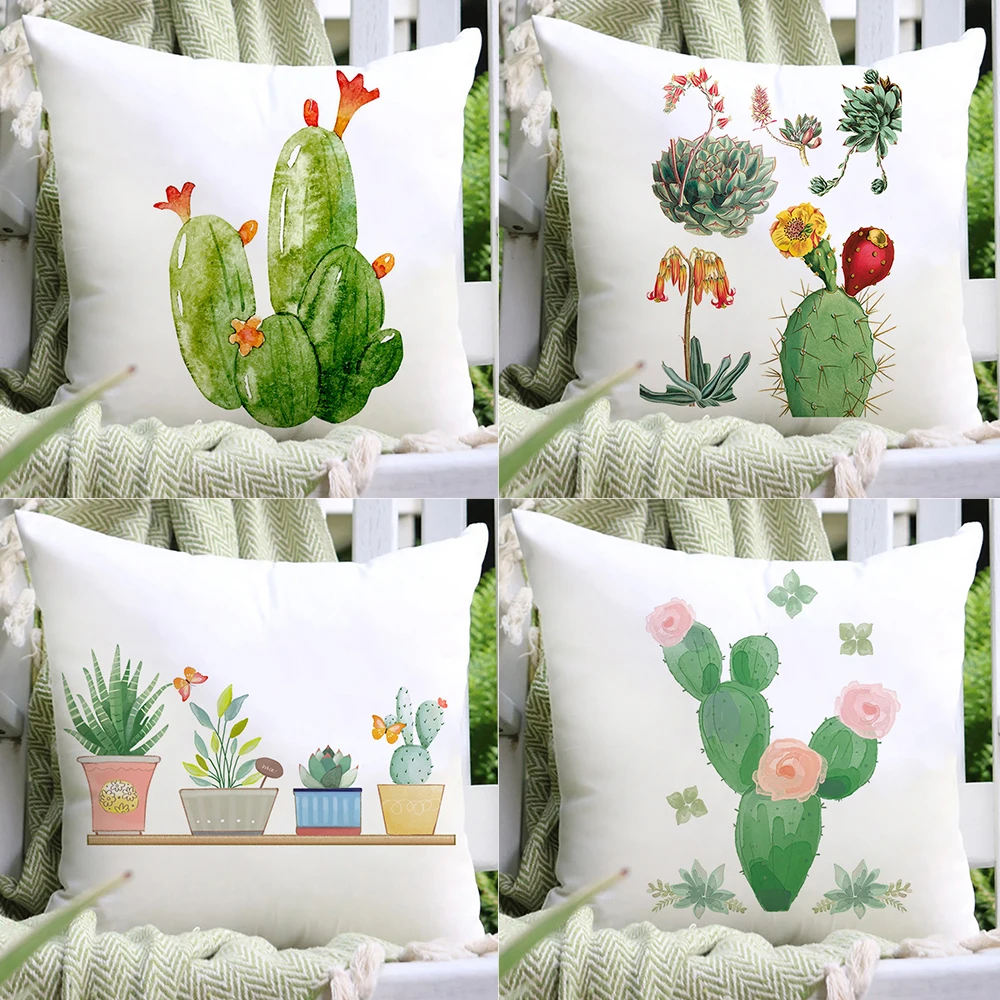Green Cactus Printing Pillowcase 45*45 Cm Plant Polyester Cushion Cover Home Bedroom Balcony Garden Outdoor Decorate Pillow Case
Green Cactus Printing Pillowcase 45*45 Cm Plant Polyester Cushion Cover Home Bedroom Balcony Garden Outdoor Decorate Pillow Case