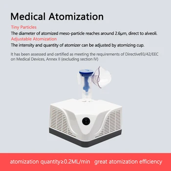 Compressing Nebulizer the same for hospital use Air Compression Inhaler Atomizer Medical Inhaler Nebulizer Asthma Inhaler for Ki
Compressing Nebulizer the same for hospital use Air Compression Inhaler Atomizer Medical Inhaler Nebulizer Asthma Inhaler for Ki