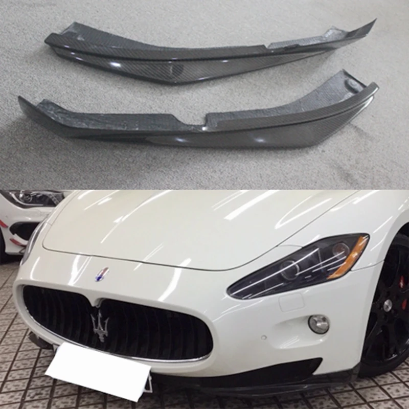 2pcs/set Carbon Fiber For Car Front Bumper Spoiler Lip Spoiler Side Aprons For Maserati Gran Turismo GT GTS 2007-2014
2pcs/set Carbon Fiber For Car Front Bumper Spoiler Lip Spoiler Side Aprons For Maserati Gran Turismo GT GTS 2007-2014
