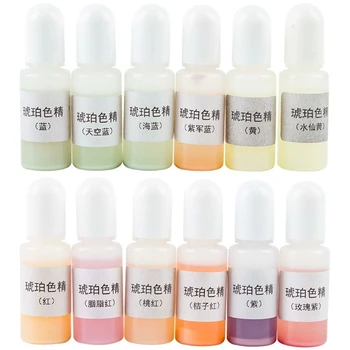 12 Color Sun Activated Photochromic Liquid Pigment Kit Color Change Resin Colorant Color Shift UV Pigment Jewelry Making Tool
12 Color Sun Activated Photochromic Liquid Pigment Kit Color Change Resin Colorant Color Shift UV Pigment Jewelry Making Tool