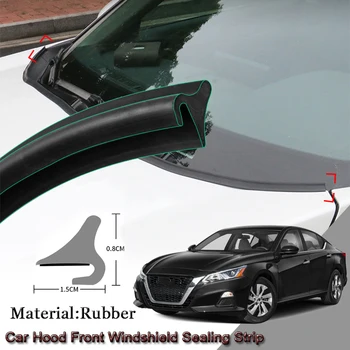 

DIY Car Seal Strip Windshied Spoiler Filler Protect Edge Weatherstrip Strips Sticker Car Accessories For Nissan Altima 2016-2020