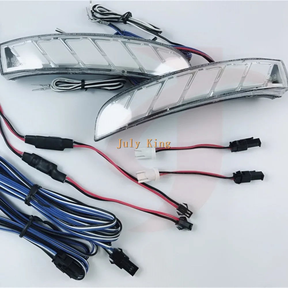 LED Rear-view Mirror Lights Case for Ford Kuga Escape Ecosport 2012-2018, White DRL + Streamer Yellow Turn Signals +Ground Lamp
LED Rear-view Mirror Lights Case for Ford Kuga Escape Ecosport 2012-2018, White DRL + Streamer Yellow Turn Signals +Ground Lamp