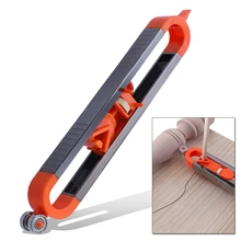 New Ruler Contour Gauge with Lock Adjustable Locking Precise Woodworking Measuring Gauge for Floor Tile Copy Template Tools DIY
New Ruler Contour Gauge with Lock Adjustable Locking Precise Woodworking Measuring Gauge for Floor Tile Copy Template Tools DIY