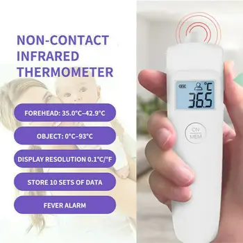 LED Display Infrared Forehead Gun Electronic Thermometer Non-Contact Household Accurate Measurement Thermometer
LED Display Infrared Forehead Gun Electronic Thermometer Non-Contact Household Accurate Measurement Thermometer