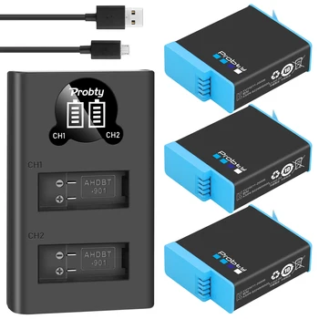 Probty For GoPro Hero 9 1850mAh Battery or LED Charger With Cable for GoPro 9 Black Action Camera Accessories
Probty For GoPro Hero 9 1850mAh Battery or LED Charger With Cable for GoPro 9 Black Action Camera Accessories