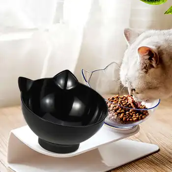 Cat Double Bowl Thickened Material Non-slip Cat Bowl Dog Bowl With Raised Stand Pet Food Bowls For Cat Feeder Product Supplies
Cat Double Bowl Thickened Material Non-slip Cat Bowl Dog Bowl With Raised Stand Pet Food Bowls For Cat Feeder Product Supplies