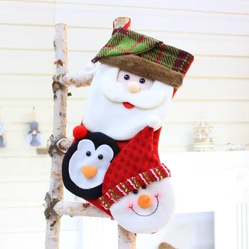 2020 New Lovely Embroidery Pattern Christmas Stocking For Family Decorations Hanging Ornament For Xmas Holiday Party
2020 New Lovely Embroidery Pattern Christmas Stocking For Family Decorations Hanging Ornament For Xmas Holiday Party