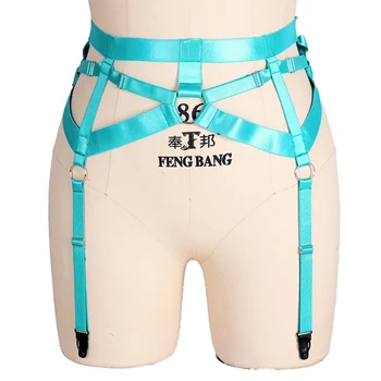 Jade Green Body Harness Garter Belt Elastic Cage Hollow Out Women Leg Goth Stockings Suspender Strap Adjust Lingerie Dance Rave
Jade Green Body Harness Garter Belt Elastic Cage Hollow Out Women Leg Goth Stockings Suspender Strap Adjust Lingerie Dance Rave