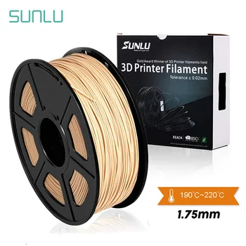 SUNLLU 3D Printer Wood Fiber And Polylactic Acid Filament 1.75MM WOOD PLA 3d Filament 1KG With Spool
SUNLLU 3D Printer Wood Fiber And Polylactic Acid Filament 1.75MM WOOD PLA 3d Filament 1KG With Spool