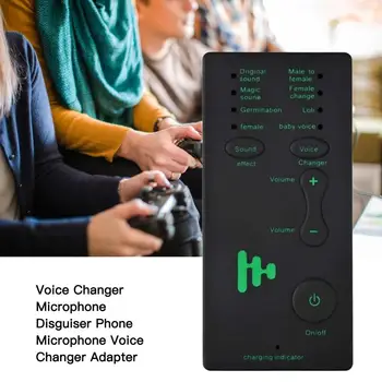 Mini Voice Changer Adapter 8 Voice Changing Modes Microphone Disguiser Phone Microphone Voice Changer Adapter for PUBG MIC Game
Mini Voice Changer Adapter 8 Voice Changing Modes Microphone Disguiser Phone Microphone Voice Changer Adapter for PUBG MIC Game