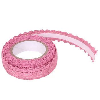 Lace Ribbon Self Adhesive Fabric Trim Gifts Cloth Tape Wedding Christmas DIY Craft Scrapbooking Decorative Double Sided Sticker 
Lace Ribbon Self Adhesive Fabric Trim Gifts Cloth Tape Wedding Christmas DIY Craft Scrapbooking Decorative Double Sided Sticker
