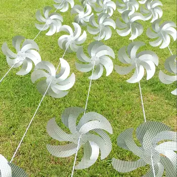 Bird Repellent Windmill Durable Beautiful Reflective Bird Scare Deterrent Driving Windmill String for Courtyard Garden Decor
Bird Repellent Windmill Durable Beautiful Reflective Bird Scare Deterrent Driving Windmill String for Courtyard Garden Decor