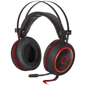 Headset Defender DeadFire G-530D Black / Red wired, stereo, 20-20000 Hz, 16 Ohms, 100 dB, 100-16000 Hz, -42 dB, USB / 2x mini jack, black / red
Headset Defender DeadFire G-530D Black / Red wired, stereo, 20-20000 Hz, 16 Ohms, 100 dB, 100-16000 Hz, -42 dB, USB / 2x mini jack, black / red