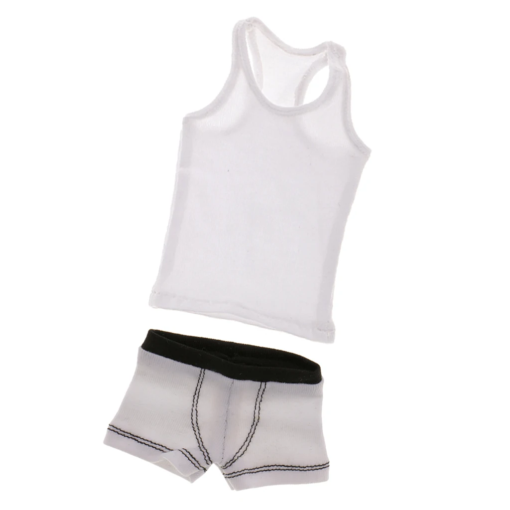 1/6 Scale White Vest & Underwear Clothes for 12'' Male Action Figure Body
1/6 Scale White Vest & Underwear Clothes for 12'' Male Action Figure Body