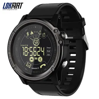 LOKMAT Men Sport Smart Watch 5ATM Waterproof Bluetooth Pedometer Message Reminder digital Clock SmartWatch for ios and android
LOKMAT Men Sport Smart Watch 5ATM Waterproof Bluetooth Pedometer Message Reminder digital Clock SmartWatch for ios and android