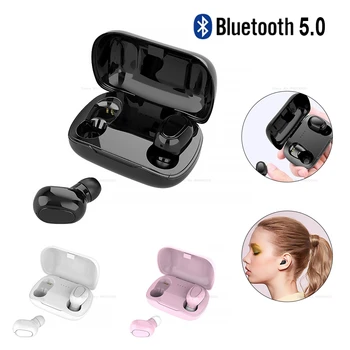 TWS L21 True HIFI Wireless Bluetooth 5.0 Earphone Mini TWS Sports Stereo Noise Cancelling Earbuds Charging Box For Mobile Phone
TWS L21 True HIFI Wireless Bluetooth 5.0 Earphone Mini TWS Sports Stereo Noise Cancelling Earbuds Charging Box For Mobile Phone