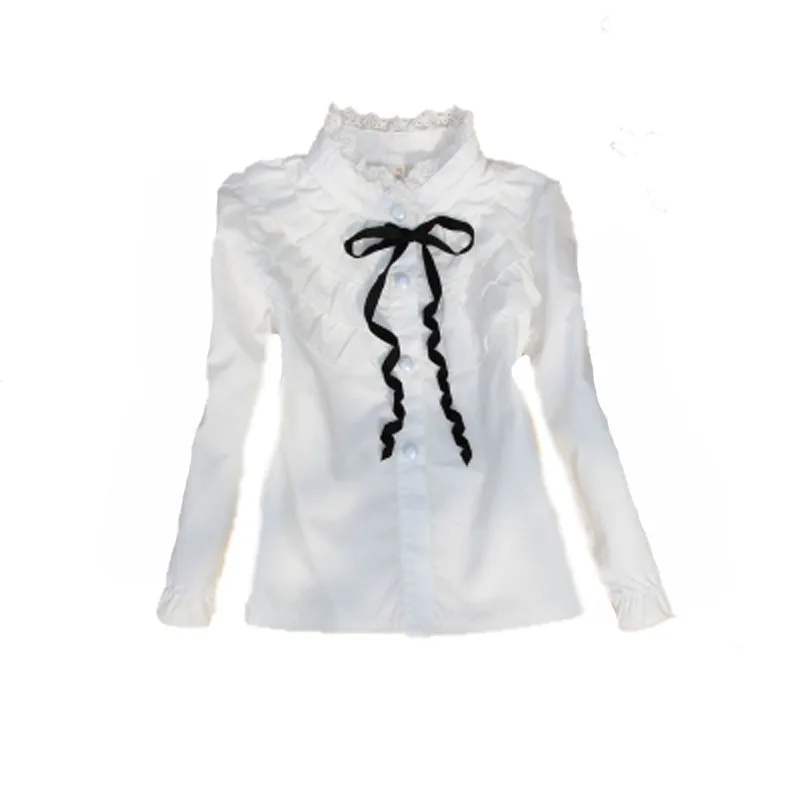 2019 Shirts for girls Spring Fall Cotton Teenage School Girls blouses Bow White tops Kids clothes Long Sleeve Baby girl shirt 
2019 Shirts for girls Spring Fall Cotton Teenage School Girls blouses Bow White tops Kids clothes Long Sleeve Baby girl shirt