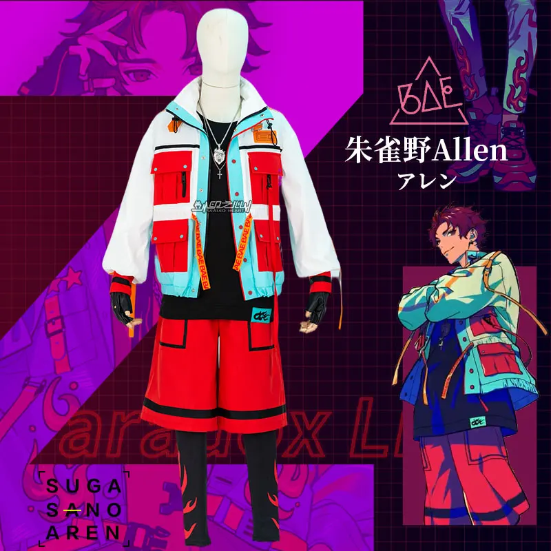 Anime Game Paradox Live Allen Battle Suit HipHop Handsome Daily Uniform Cosplay Costume Men Halloween Free Shipping 2021 New
Anime Game Paradox Live Allen Battle Suit HipHop Handsome Daily Uniform Cosplay Costume Men Halloween Free Shipping 2021 New