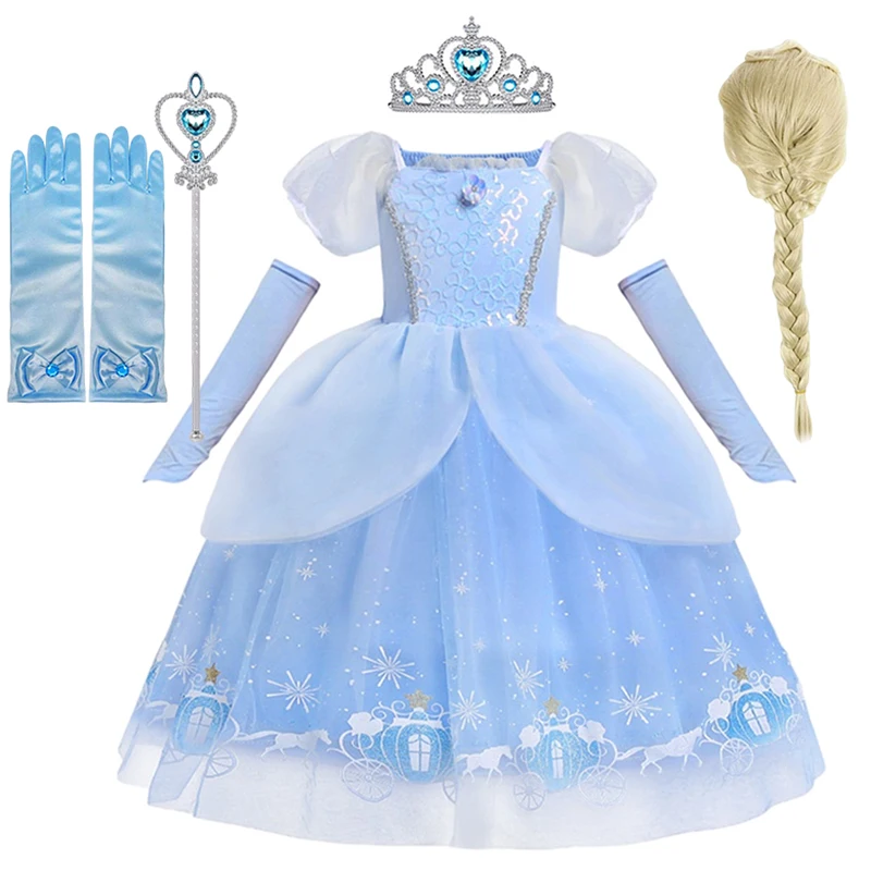 Kids Puff Sleeves Princess Sequins Dress Printing Dress Clothing Girls Birthday Party Cosplay Costume Kids Girl Dress Suit
Kids Puff Sleeves Princess Sequins Dress Printing Dress Clothing Girls Birthday Party Cosplay Costume Kids Girl Dress Suit