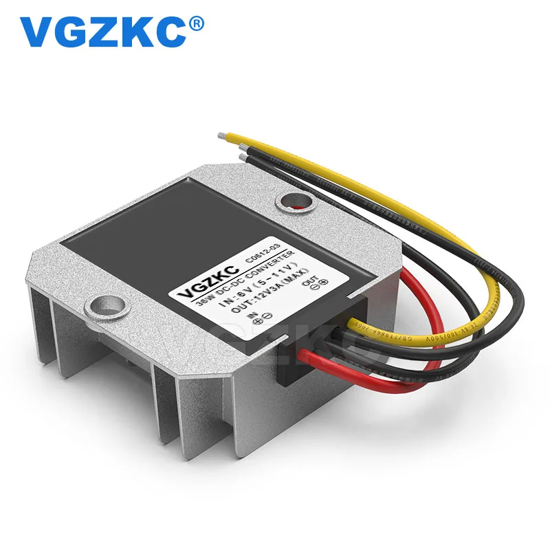 6V to 12V 3A DC Power Converter 6V to 12V 36W Boost Power Module 5-11V to 12V DC Power Booster
6V to 12V 3A DC Power Converter 6V to 12V 36W Boost Power Module 5-11V to 12V DC Power Booster