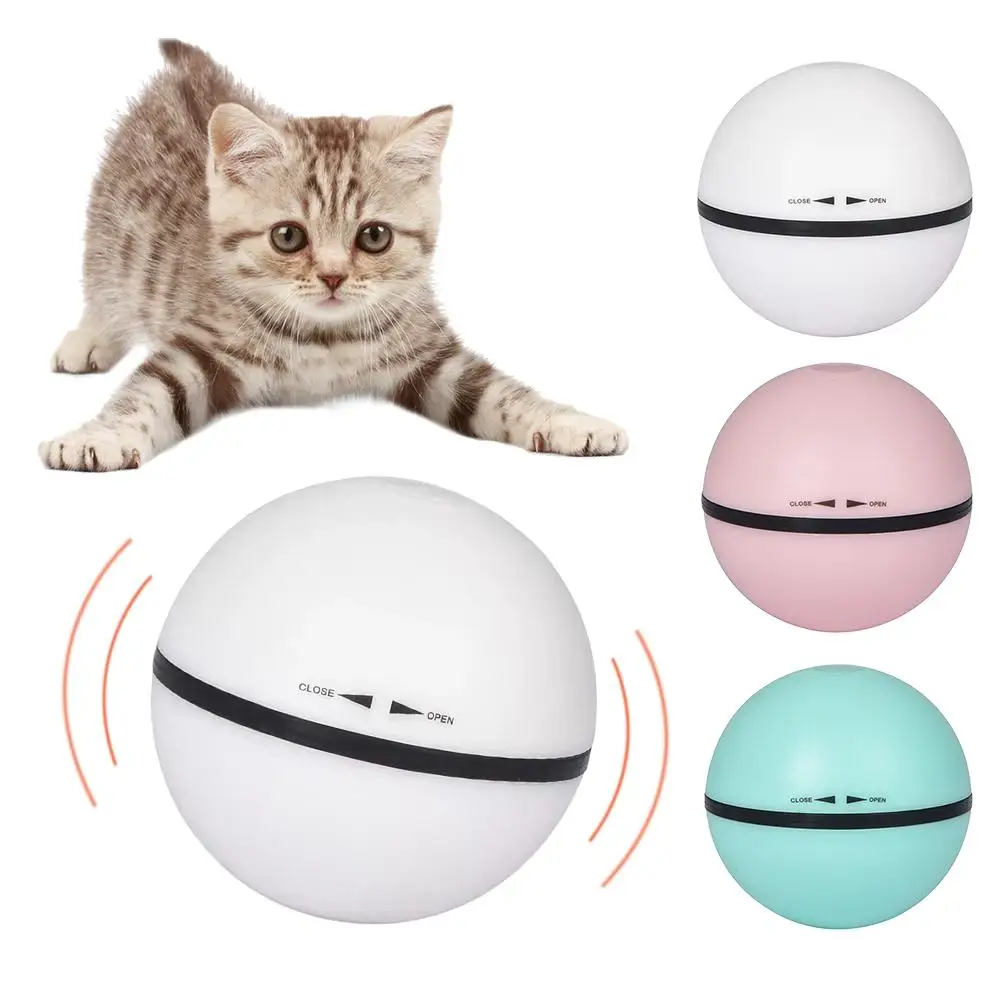 Cat Ball Pet Toy Bumper Ball Electric Cat Toy Ball LED 360 Degree Self Rotating Ball Catnip Automatic Interative Kitten DogToy
Cat Ball Pet Toy Bumper Ball Electric Cat Toy Ball LED 360 Degree Self Rotating Ball Catnip Automatic Interative Kitten DogToy