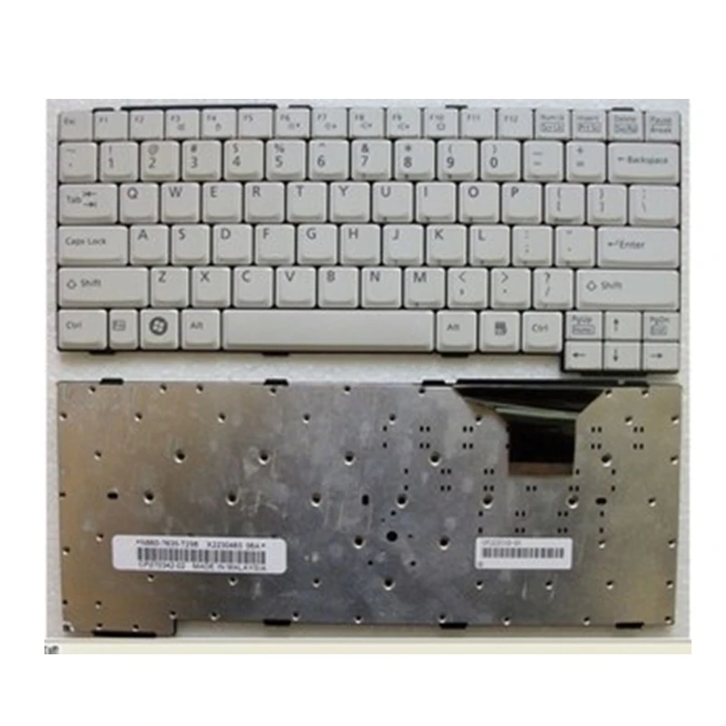 Клавиатура для ноутбука GZEELE New US Fujitsu E8110 S710 S8225 S8240 S8250 s8230 TH700 TH731 белая английская |