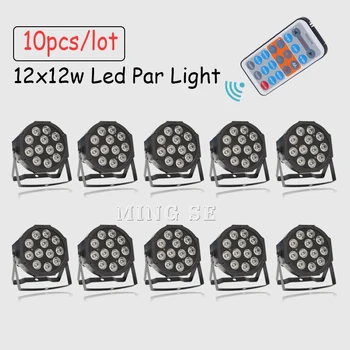 10pcs/lots 12x12w Remote flat par led Flat White Led Par Light 12*12W Smooth RGBW Color Mixing DMX 4/8 Channels Stage Wash
10pcs/lots 12x12w Remote flat par led Flat White Led Par Light 12*12W Smooth RGBW Color Mixing DMX 4/8 Channels Stage Wash
