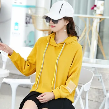 2019 new women's Korean version hoodies solid color large size loose all match fruit color Casual Pullovers sweatershirts Z3
2019 new women's Korean version hoodies solid color large size loose all match fruit color Casual Pullovers sweatershirts Z3