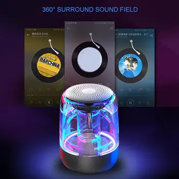 C7 Rechargeable Wireless LED Light Subwoofer Bluetooth 5.0 Speaker Music Player bluetooth speakers with subwoofer Speakers
C7 Rechargeable Wireless LED Light Subwoofer Bluetooth 5.0 Speaker Music Player bluetooth speakers with subwoofer Speakers