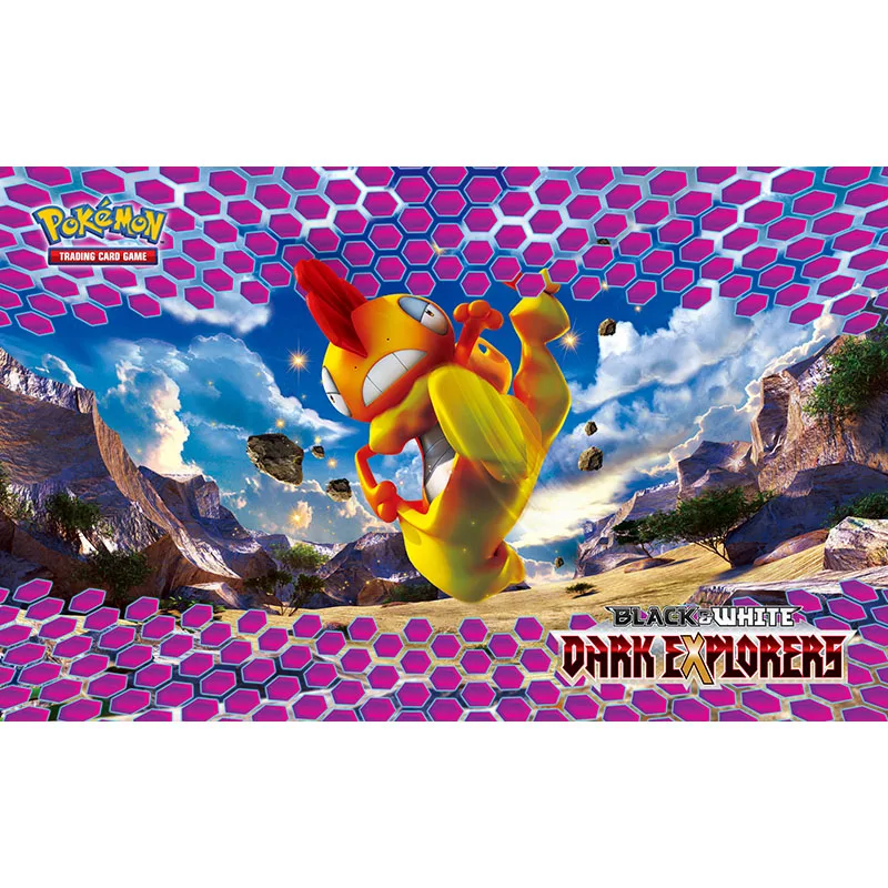Takara Tomy Pokemon Playmat Trading Card Game Monsters Dark Explorers TCG Accessories Anime Board Mat Rubber Mouse Pad Gaming
Takara Tomy Pokemon Playmat Trading Card Game Monsters Dark Explorers TCG Accessories Anime Board Mat Rubber Mouse Pad Gaming