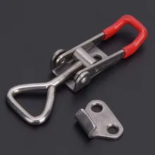 2pcs Quick Toggle Clamp 304 Stainless Steel Quick-Release Toggle Clamps Clip Set For Woodworking Metal Latch Hand Tools
2pcs Quick Toggle Clamp 304 Stainless Steel Quick-Release Toggle Clamps Clip Set For Woodworking Metal Latch Hand Tools