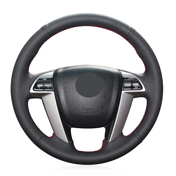 Hand-stitched Black Artificial Leather Anti-slip Car Steering Wheel Cover for Honda Accord 8 2008-2012 Odyssey 2011-2017 Crossto
Hand-stitched Black Artificial Leather Anti-slip Car Steering Wheel Cover for Honda Accord 8 2008-2012 Odyssey 2011-2017 Crossto