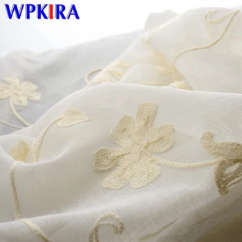 1Pc Flower Embroidered Voile Curtain For Living room Window Drapes Janpanese and Korean Tulle Curtain For Girls Bedroom WP001&3
1Pc Flower Embroidered Voile Curtain For Living room Window Drapes Janpanese and Korean Tulle Curtain For Girls Bedroom WP001&3